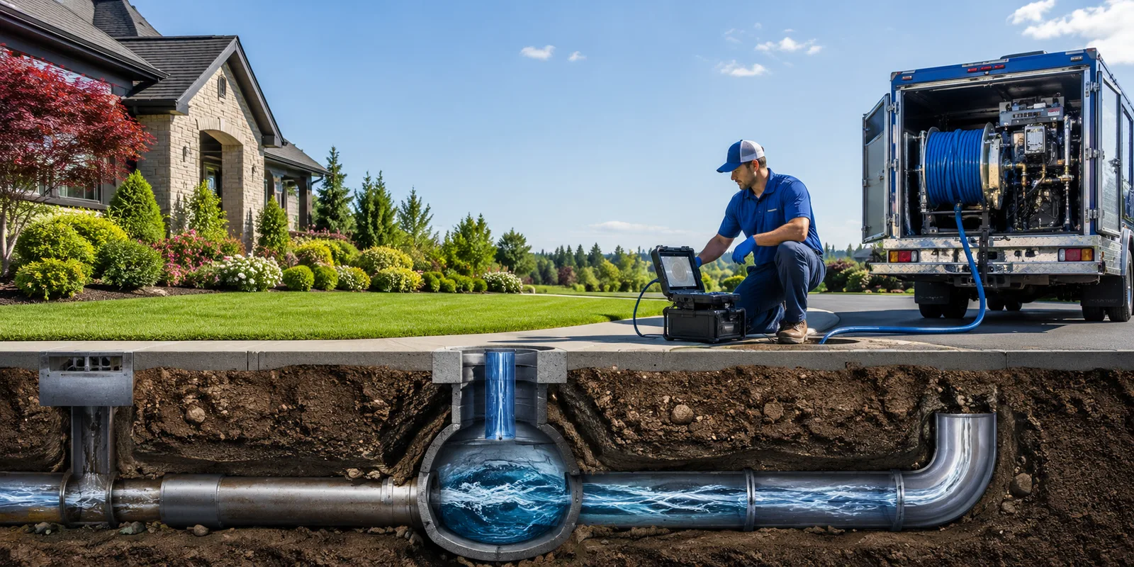 Drainage restoration information for San Andreas, CA